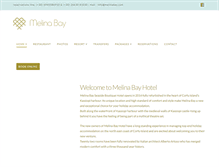Tablet Screenshot of melinabay.com